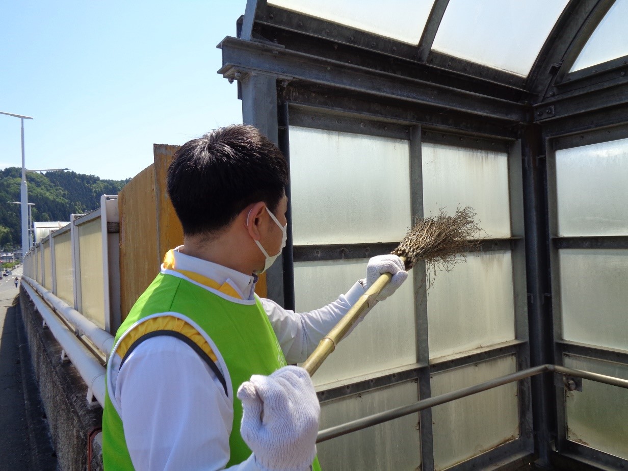 クリーンアップ写真