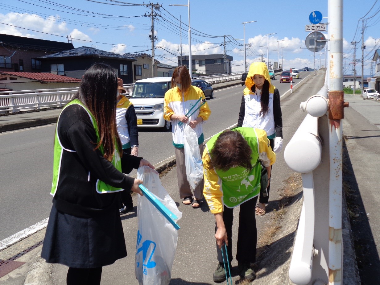 クリーンアップ写真