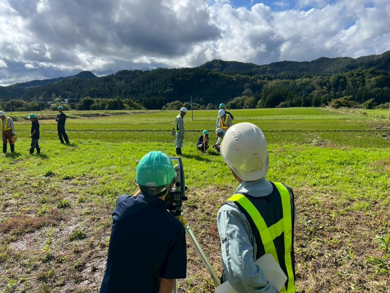 用地測量業務委託の実務体験