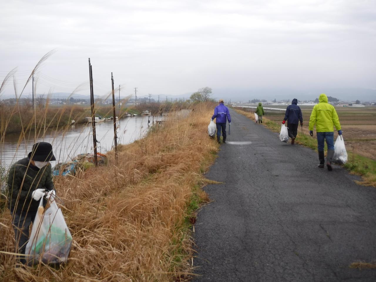 クリーンアップの様子１