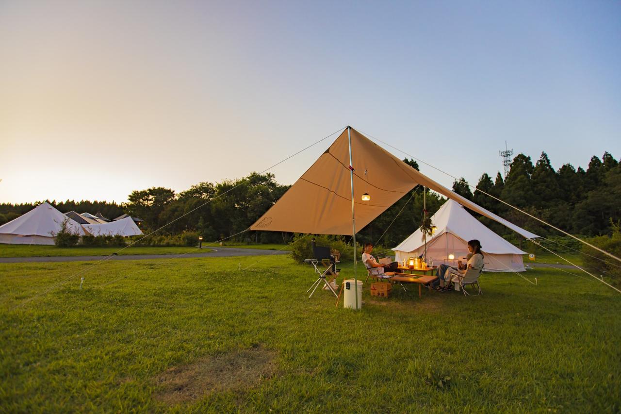 なまはげオートキャンプ場のキャンプ画像