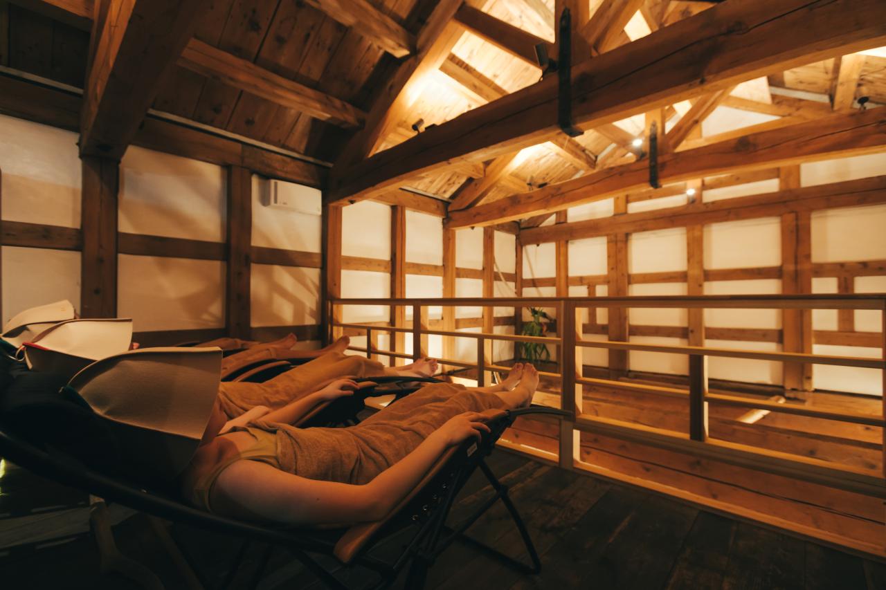 蔵サウナと文化財の宿森長のサウナ画像3