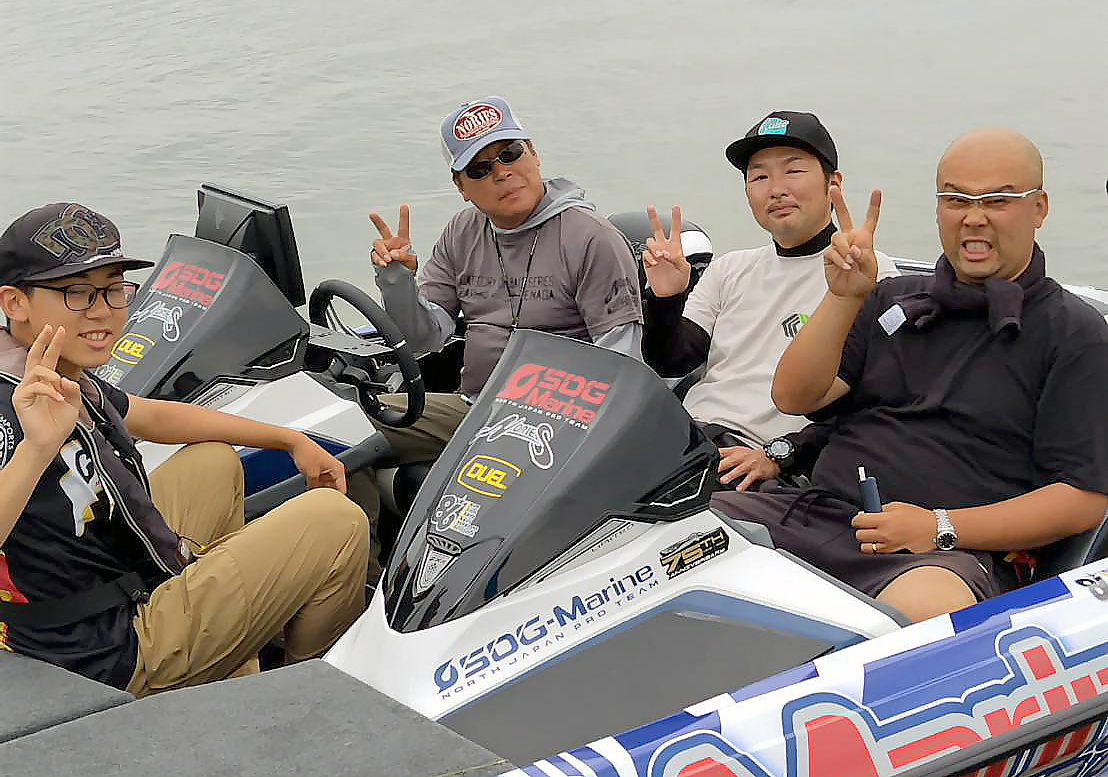 八郎湖の釣り画像1