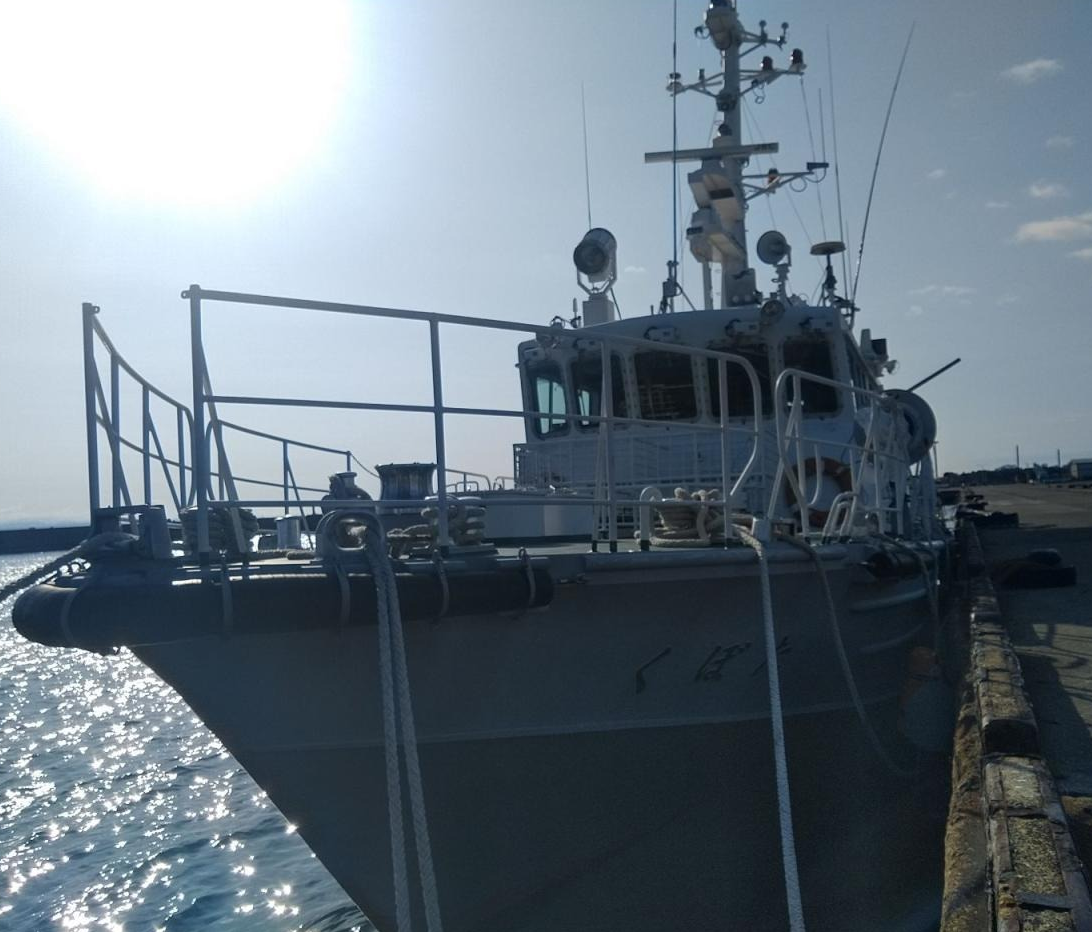 画像：船の外観