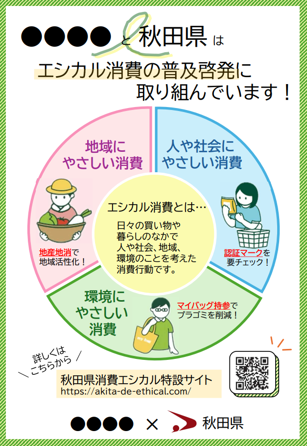 エシカルポスター イメージ図