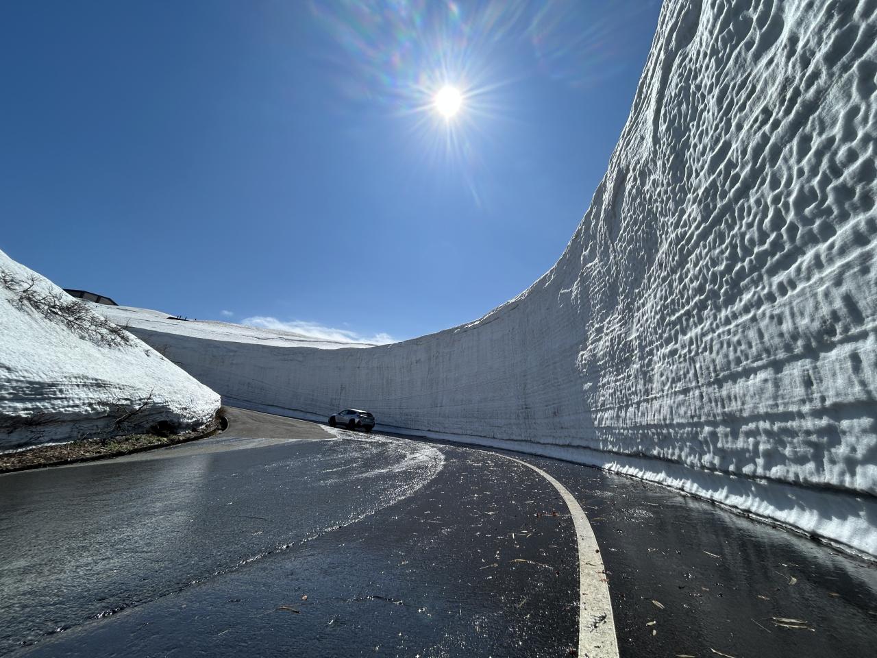 雪の回廊（4/6時点）