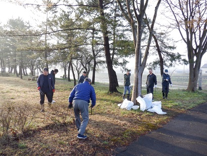 五城目町のクリーンアップ
