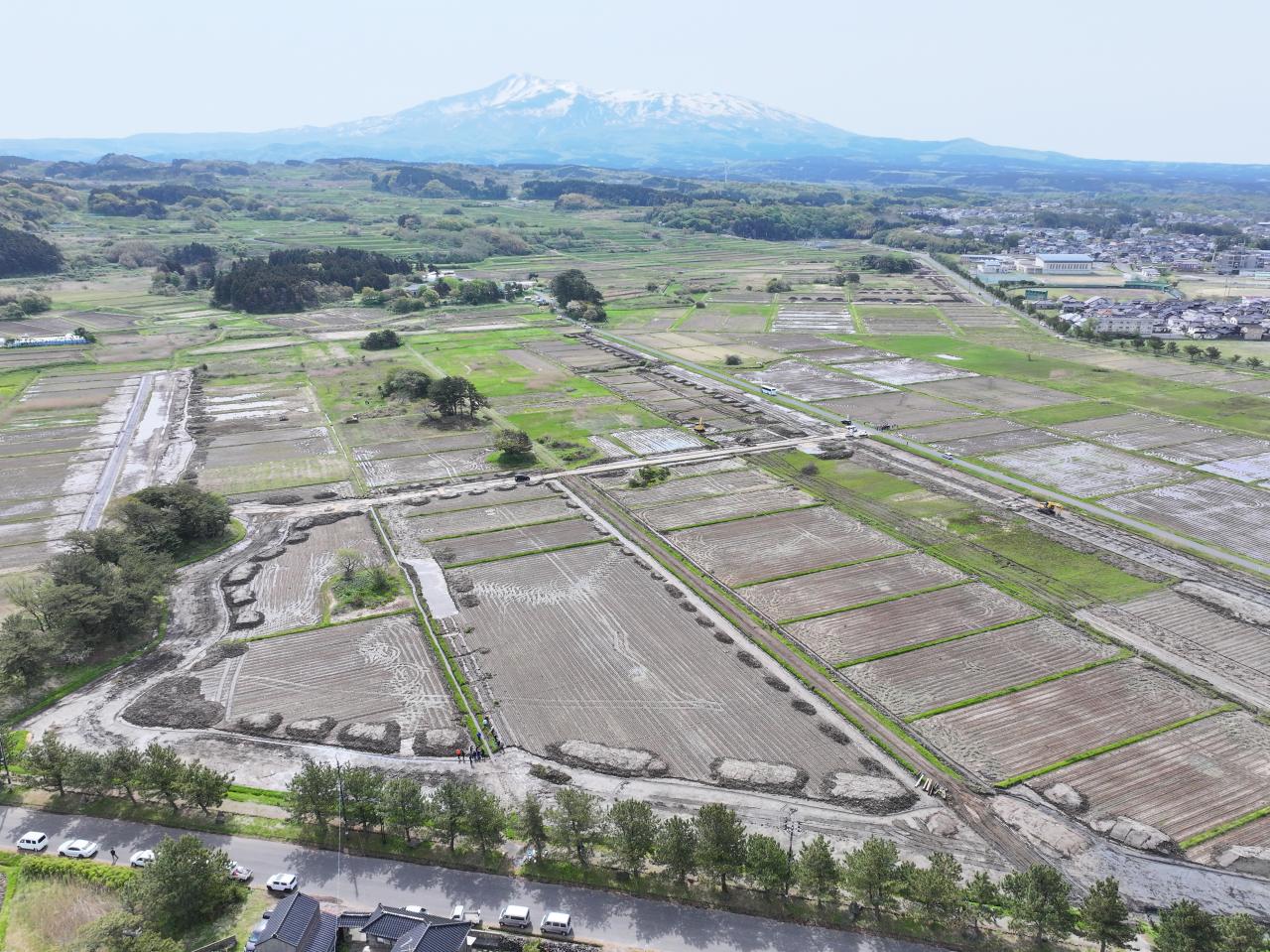 象潟前川地区（今年の活動区域）