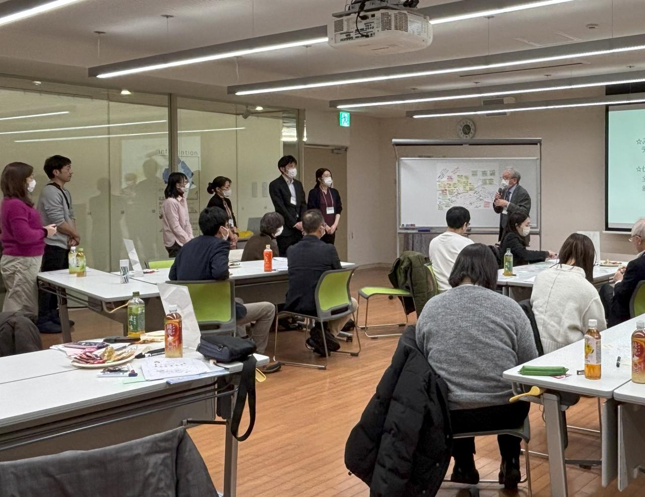 県北地区の講師が説明している様子です