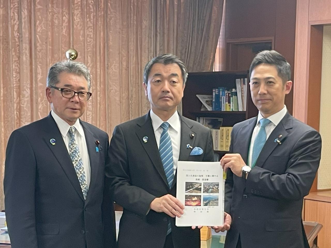 佐々木国交副大臣への要望