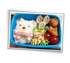 自分で作ったお弁当