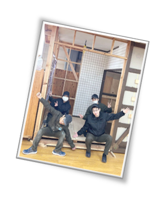 壁紙を張り完成