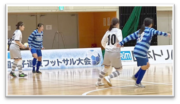 フットサルの練習