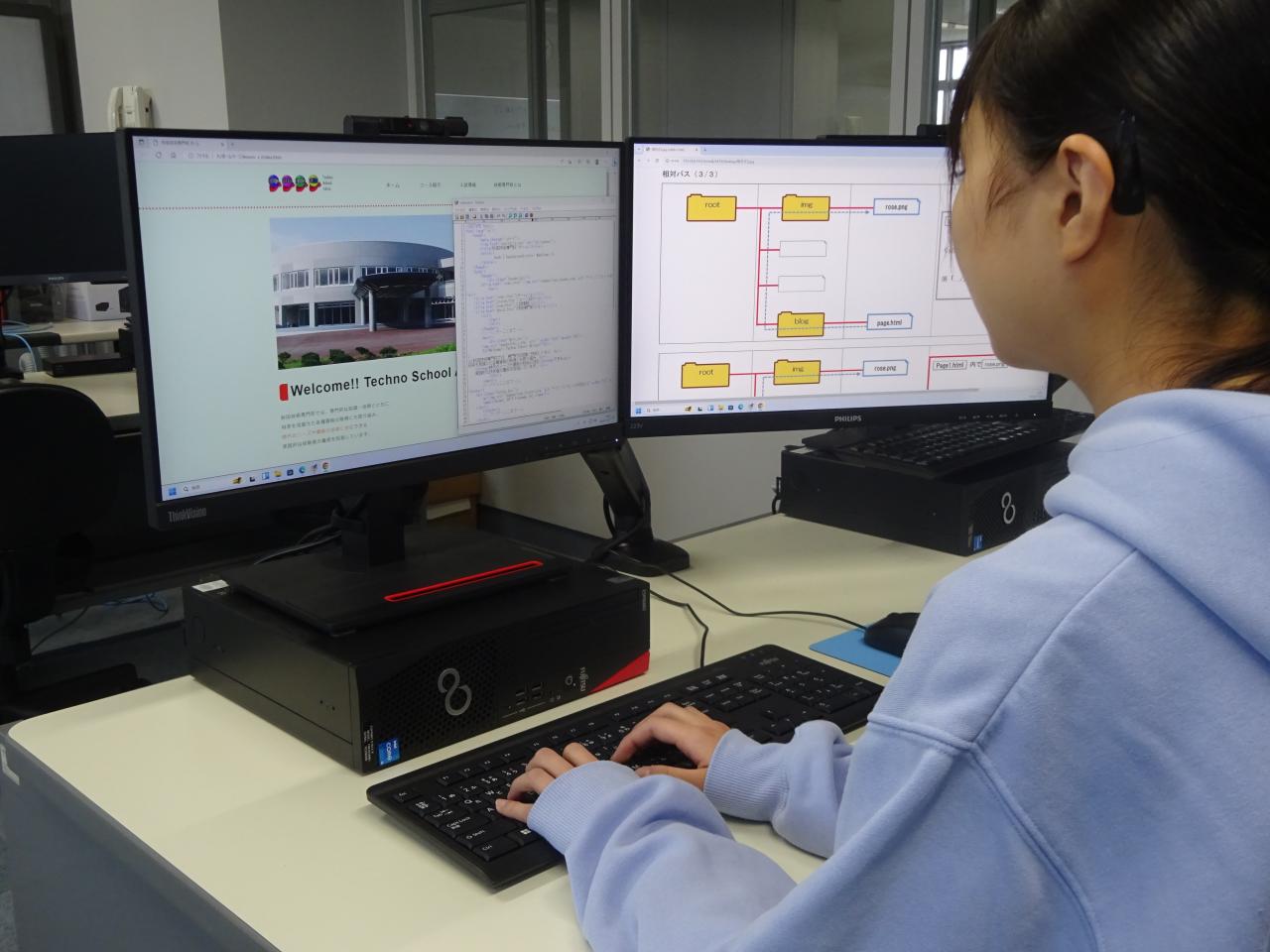 電話応対実習