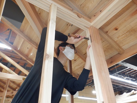 木造建築物施工実習１