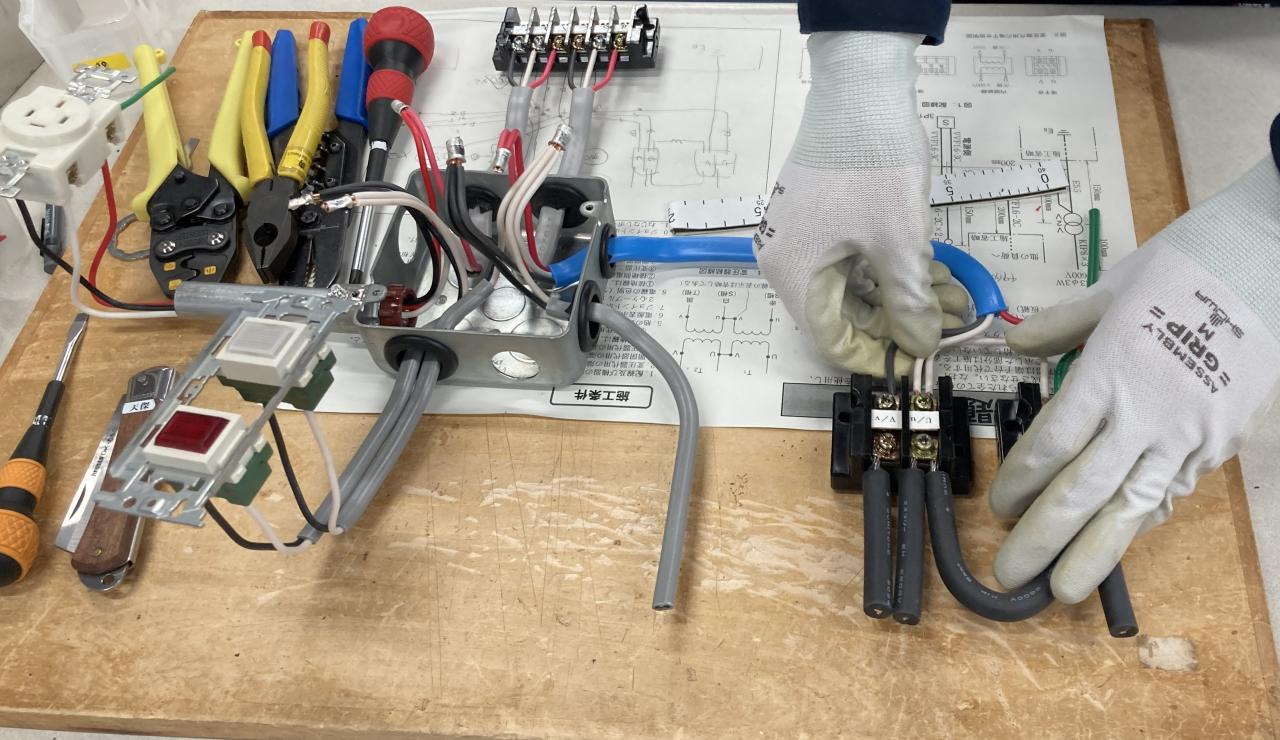 一種技能試験の練習