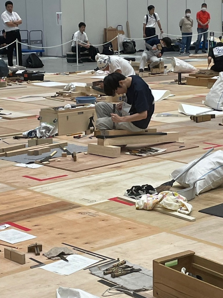 建築大工職種　奥山颯斗