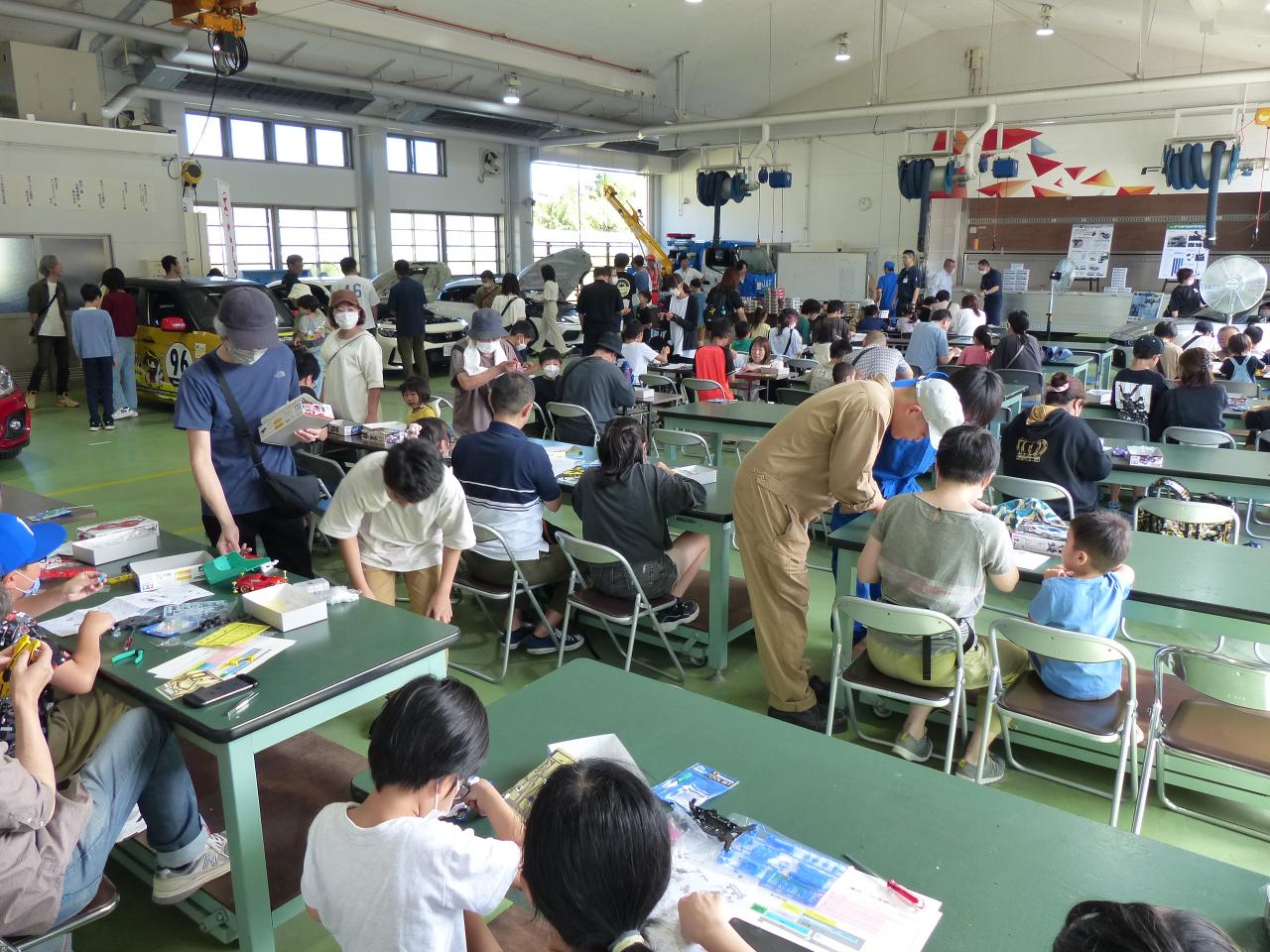 ミニ四駆会場