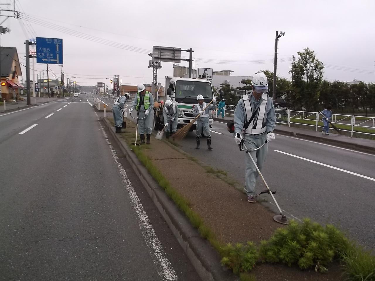 寒風のサポート実施写真２