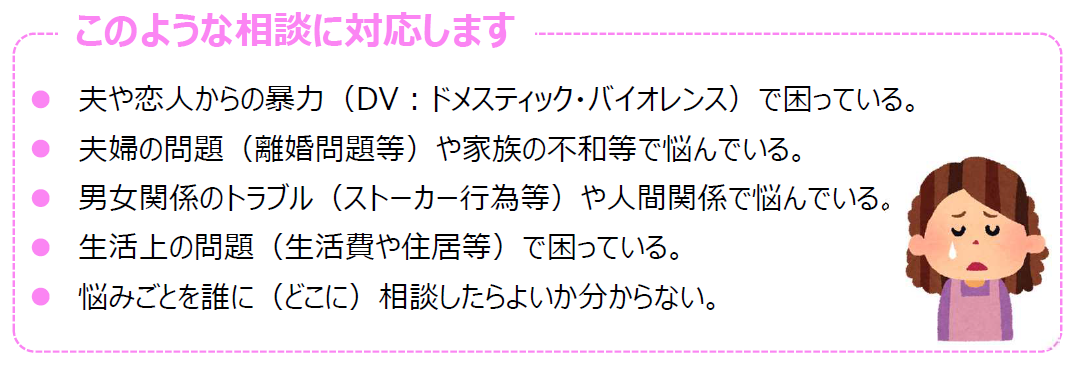 このような相談に対応します