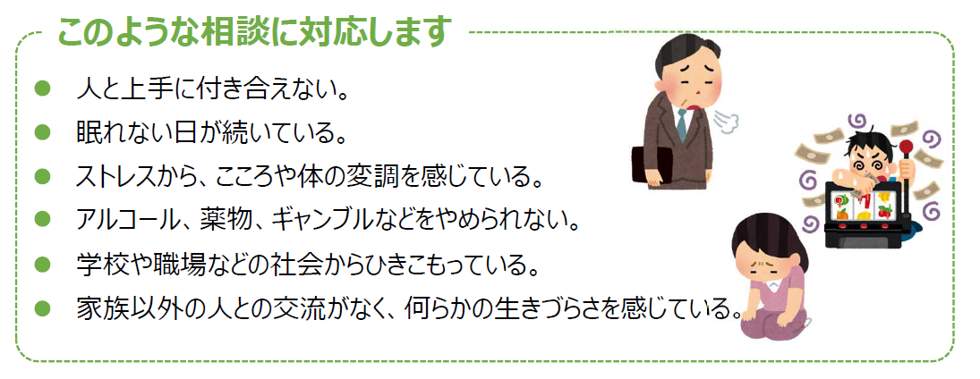 このような相談に対応します